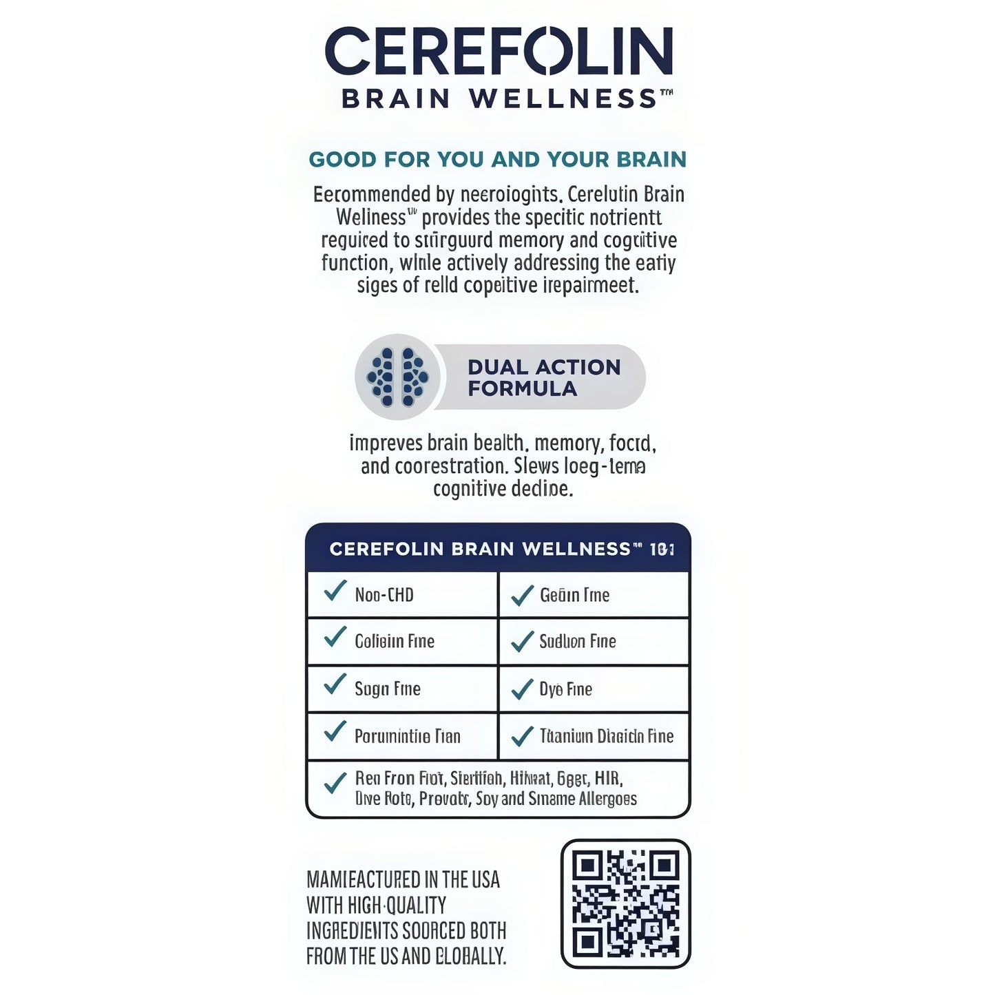 Cerefolin Brain Wellness®